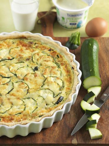 Prix engagé : Tarte courgette et lardons Prix engagé : Tarte courgette et lardons