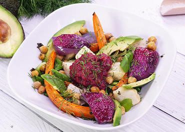 Salade arc-en-ciel Salade arc-en-ciel