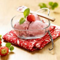 Sorbet fraise vanille au sirop d’agave Sorbet fraise vanille au sirop d’agave